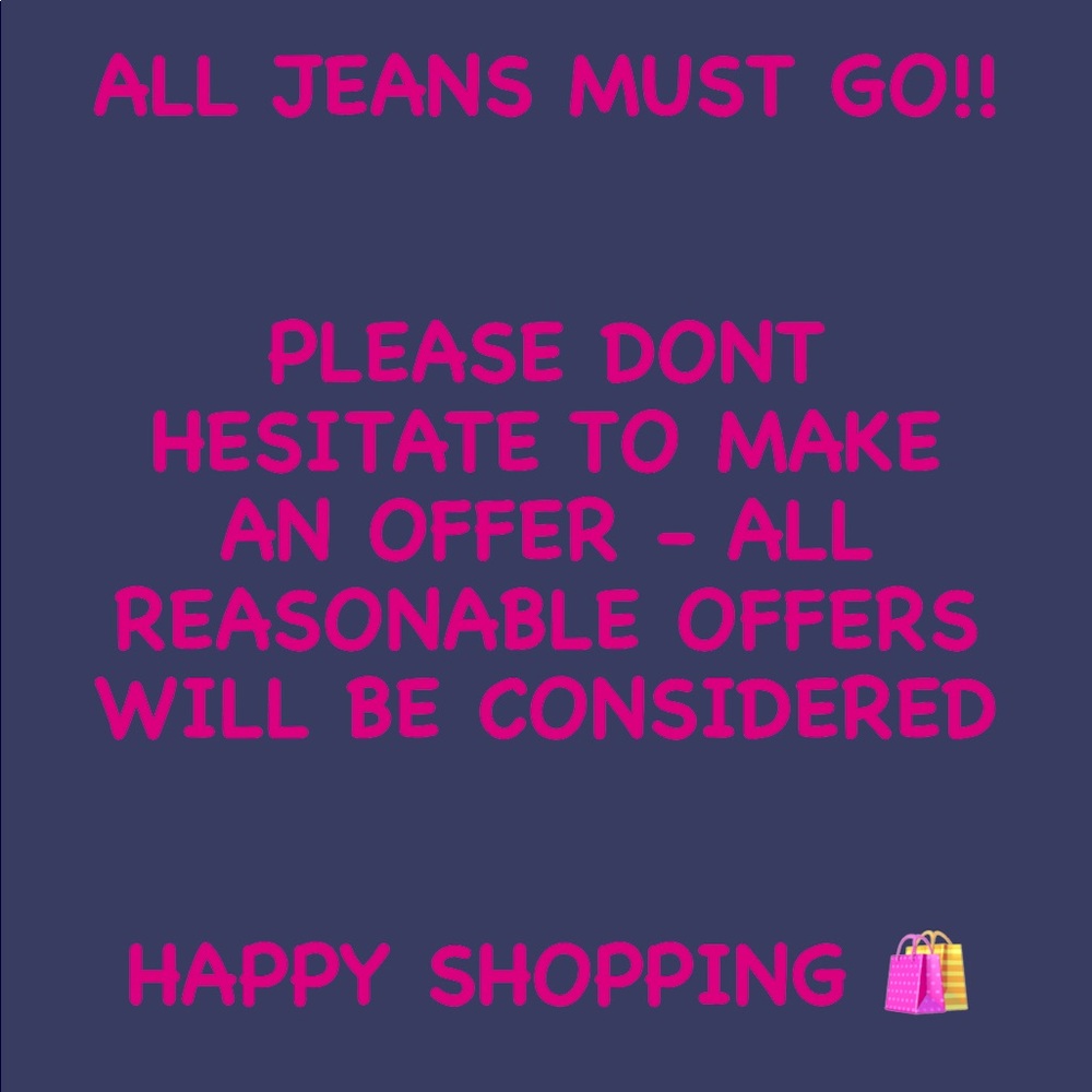 Jeans and more jeans!!